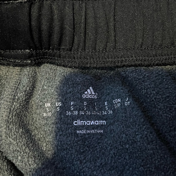 gray and black adidas sweatpants - Picture 3 of 5